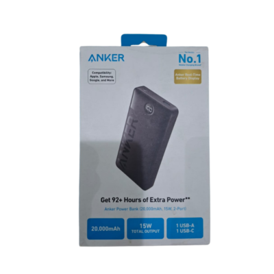 Anker 20000mAh 15W 2-Port Power Bank
