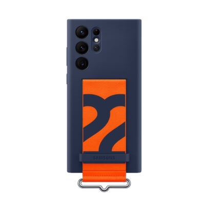 Galaxy S22 Ultra Silicone Cover with Strap