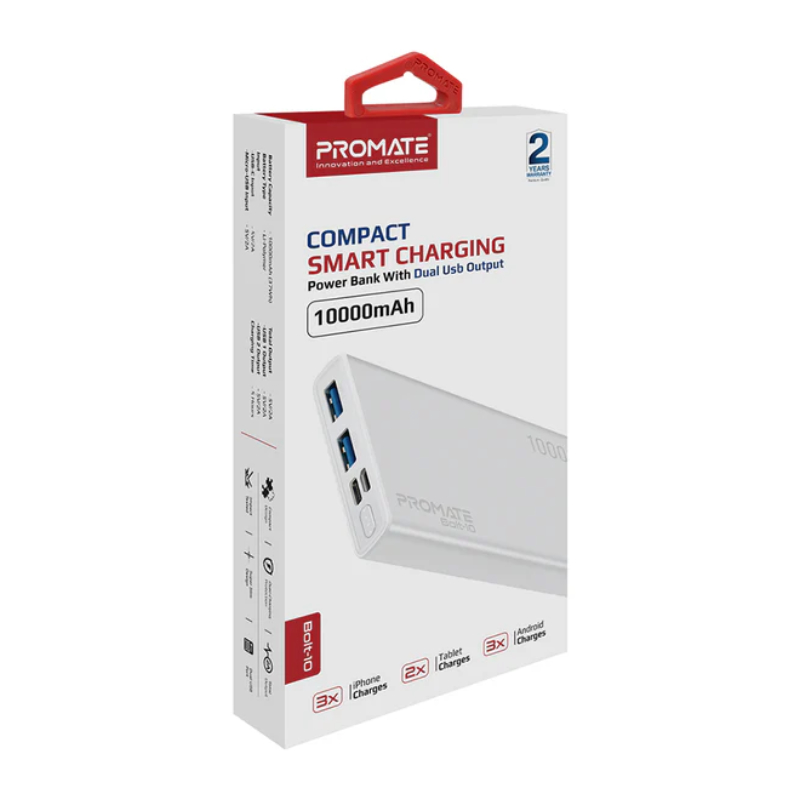 Promate Bolt-10 10000mAh Power Bank - Image 5